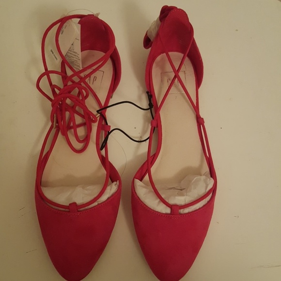NWT Gap Suede Flats - Picture 2 of 5